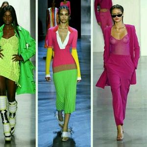 Dolce Gabbana Pink Silk pants